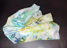 Load image into Gallery viewer, “Dreamy Reef” Silk Scarf
